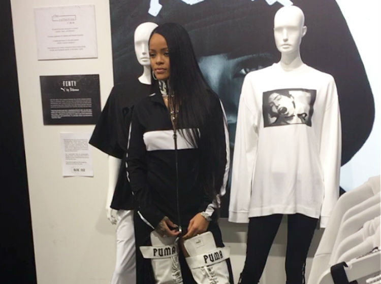 martillo biografía Docenas Rihanna presenta su colección Fenty x Puma en París | Critica