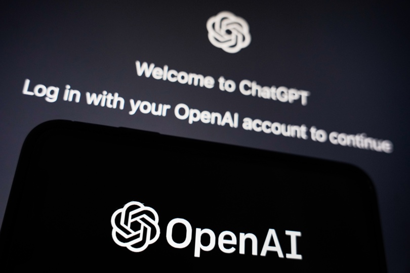 Logo de la compañía OpenAI, desarrolladora del popular chatbot con inteligencia artificial ChatGPT. EFE