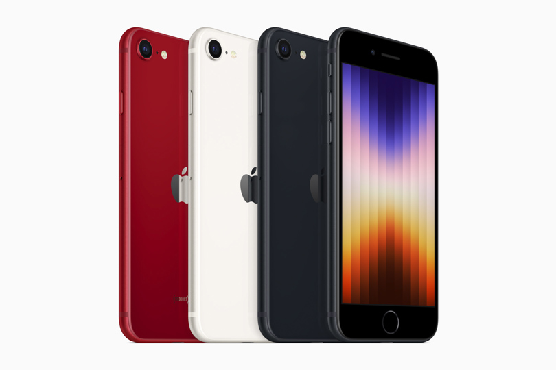 iPhone SE de próxima generación, un nuevo y poderoso iPhone con un diseño icónico, que presenta el chip A15 Bionic y 5G. EFE