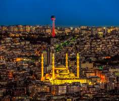 Ankara, capital de Turquía y es la segunda ciudad más poblada del país tras Estambul. 