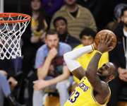 El alero de Los Angeles Lakers LeBron James. /EFE