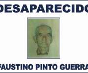 Faustino Pinto Guerra, de 86 años, desaparecido.
