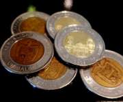 Monedas de un balboa, conocidas popularmente como "Martinelli".