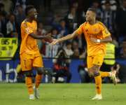 Kylian Mbappé y Vinicius Jr. /Foto: EFE