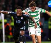 El panameño César Blackman durante el partido de la primera fecha de la fase liga de la “Champions”. Foto: UEFA