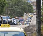 Avenida Mariano Rivera, en La Chorrera.