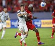 El partido entre Panamá y Costa Rica fue difícil pero al final la selección dirigida por Thomas Christiansen logró el objetivo de clasificar al Final Four de la Liga de Naciones de Concacaf y a la Copa Oro 2025. Foto: EFE