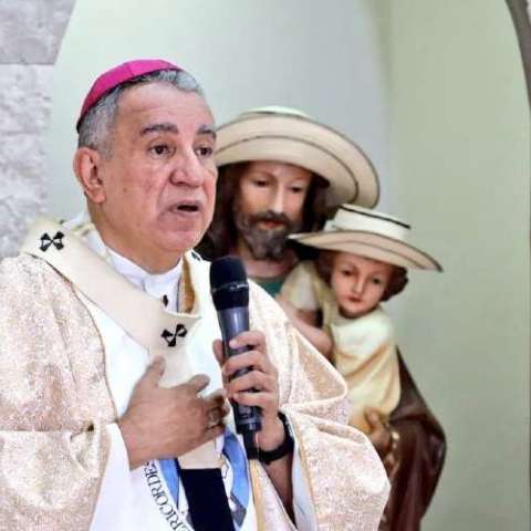 Monseñor José Domingo Ulloa.