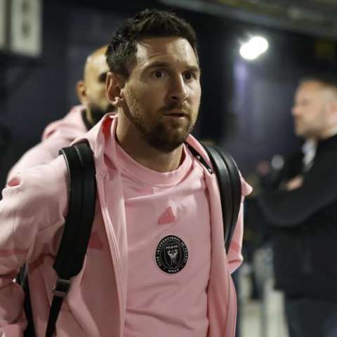 Lionel Messi, del Inter Miami, está en duda. Foto: EFE