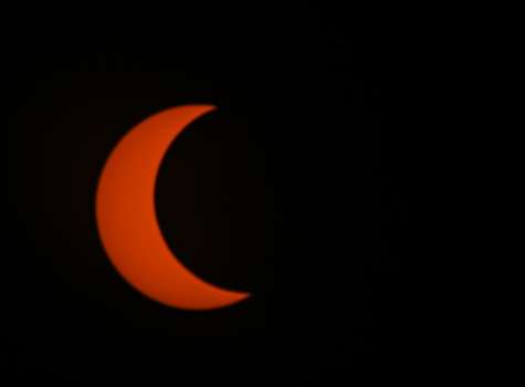 Eclipse solar parcial desde Brasilia (Brasil). EFE / Archivo