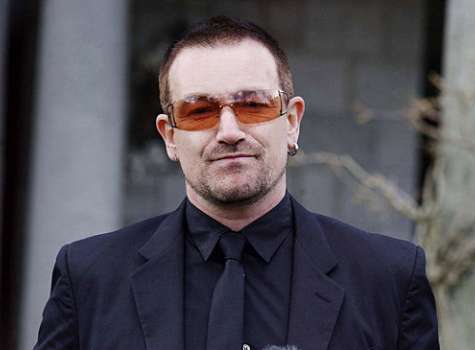 Bono revela por qué usa gafas oscuras