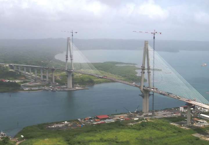 Vista del puente Atlántico en Colón. Foto: Canal de Panamá