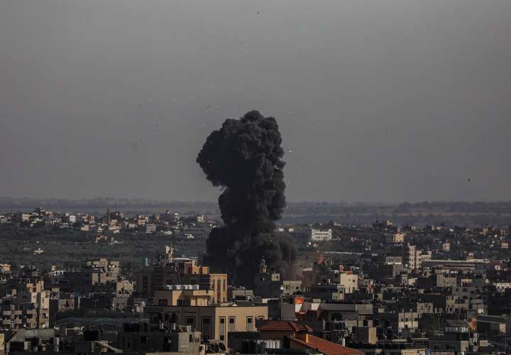 Fuego cruzado entre milicias palestinas de Gaza y el Ejército de Israel