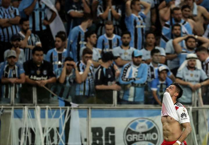 Gonzalo Martínez de River Plate. EFE/Archivo