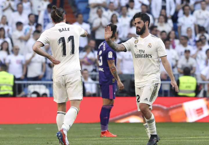 Gareth Bale e Isco volvieron a la titularidad. / EFE