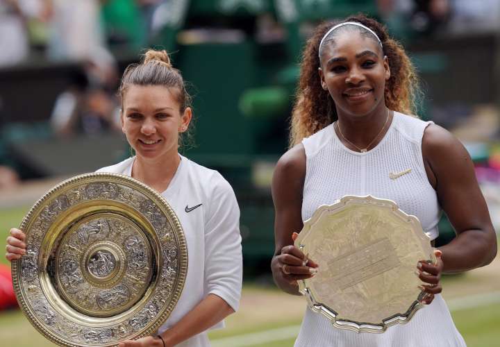 Simona Halep y Serena Williams /EFE 