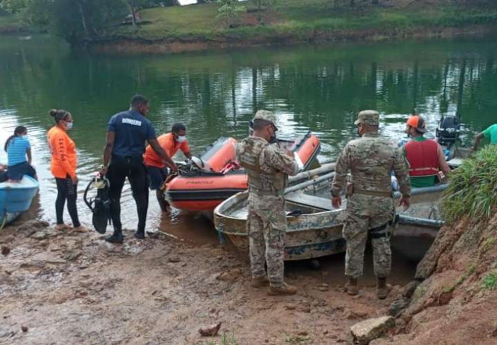 ¡Tristeza! Rescatan cuerpo de menor desaparecido en Lago Gatún; falta el papá