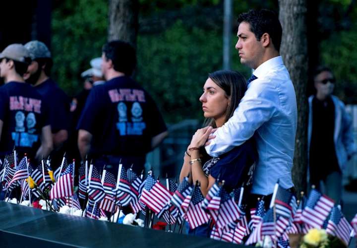  Nueva York recuerda los atentados del 11S 20 años después con un solemne acto
