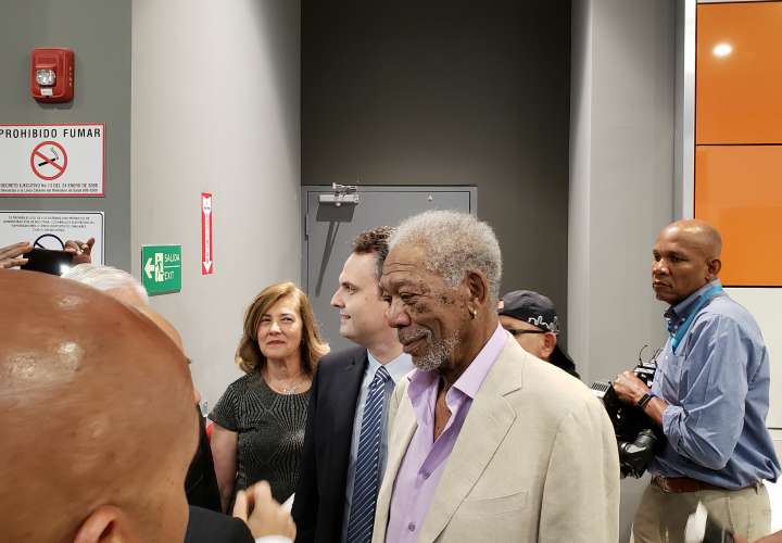 Morgan Freeman disfrutó Panamá y se llevó muchas sorpresas en su visita
