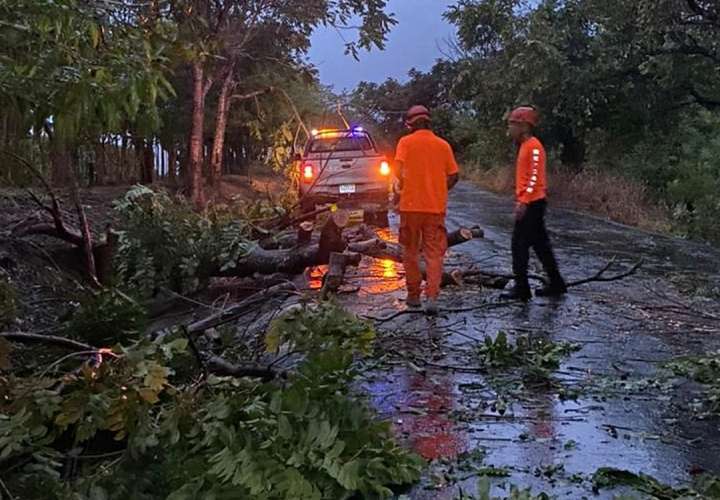 Paso de onda tropical deja afectaciones en tierras altas de Herrera