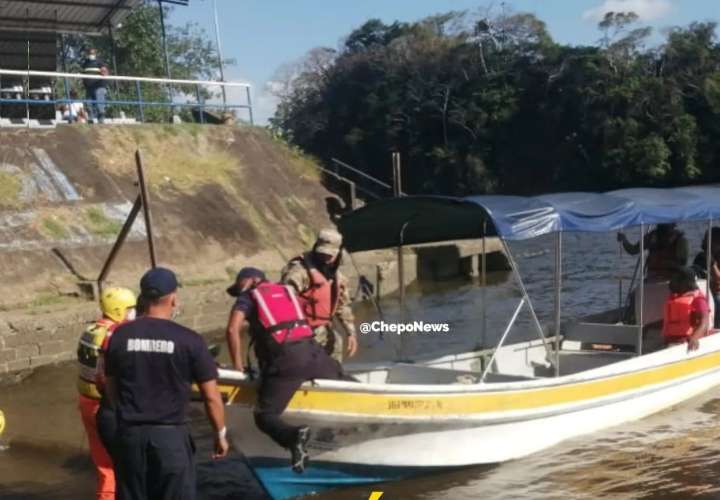 Unidades de la Fuerza de Tarea Conjunta participan en el operativo de búsqueda. Foto: Chepo News