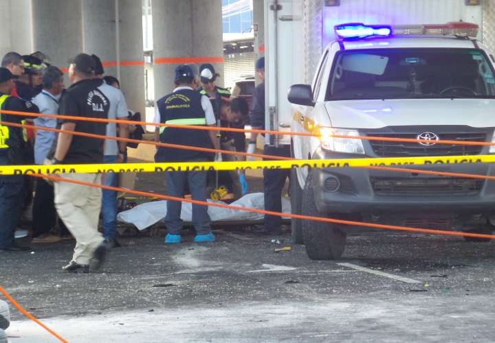 ¡Tragedia¡  5 muertos en accidente de tránsito en la vía Tocumen