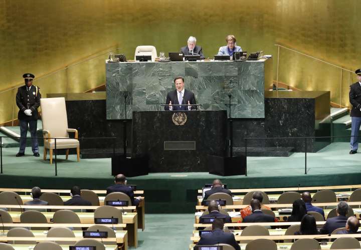 Varela se burla de los panameños con discurso en Naciones Unidas 