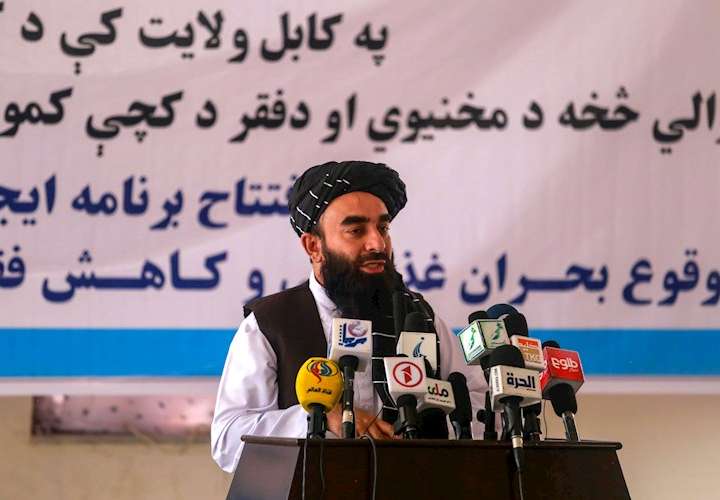  Los talibanes instan a Estados Unidos a reabrir su embajada en Kabul