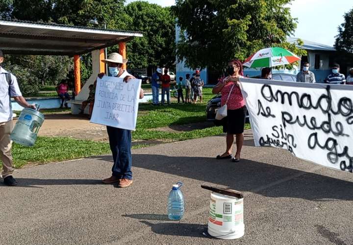 Residentes de Amador protestan por falta de agua hace varios meses  [Video]