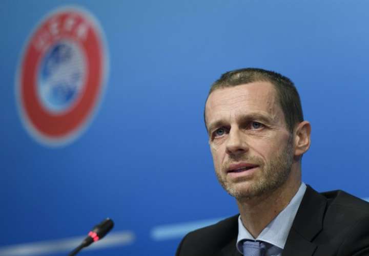 Aleksander Čeferin, es el actual presidente de la UEFA./EFE
