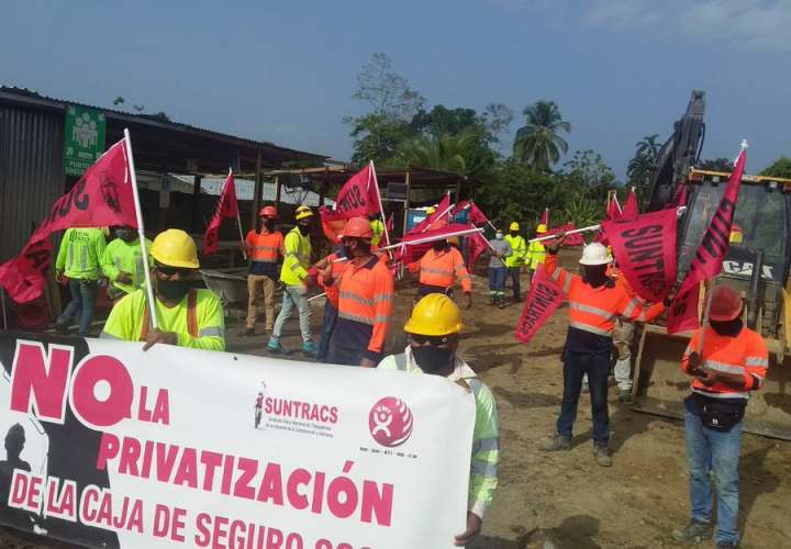 Suntracs se moviliza a nivel nacional contra reformas al Código de Trabajo