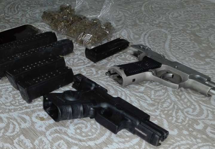 Detenciones, armas y droga en Arraiján