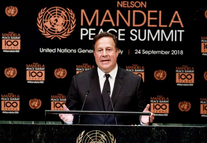 Varela renueva compromiso de Panamá con desarrollo sostenible y la paz