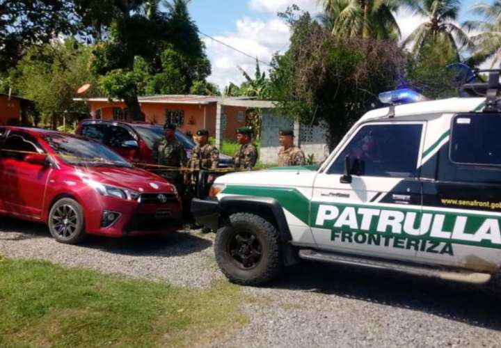 Senafront recupera vehículo robado en Barú 