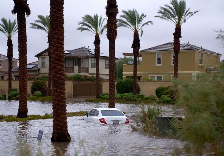 "Inundaciones "catastróficas" en California por el huracán Hilary