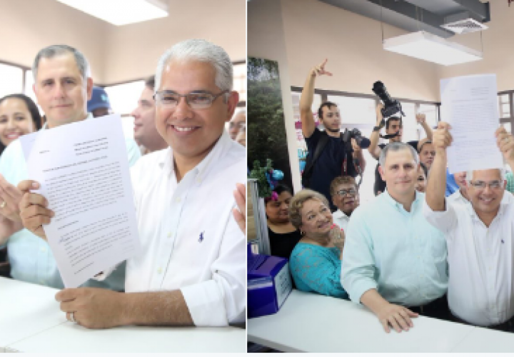 Panameñistas y populares formalizan alianza " Panamá Podemos" ante el TE