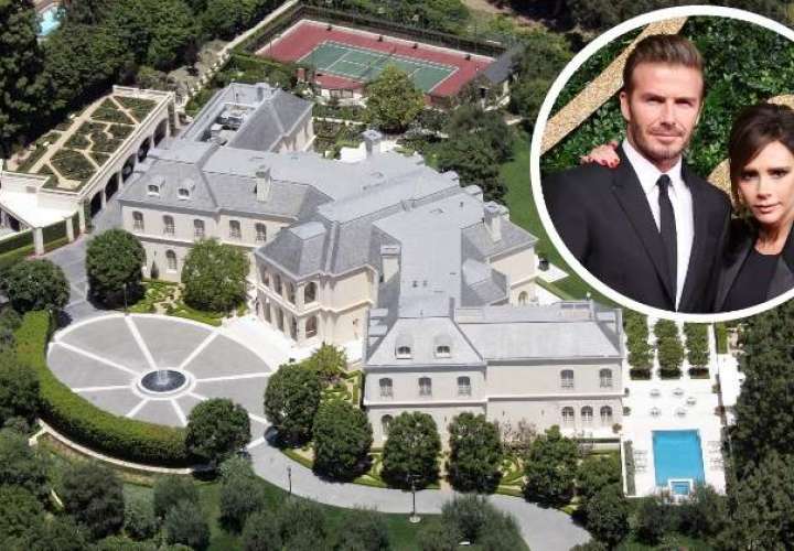 Roban en una mansión de los Beckham con pareja y su hija dentro