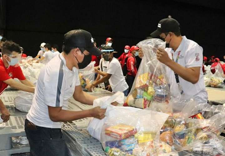 Reinician distribución de bolsas de comida del Plan Panamá Solidario