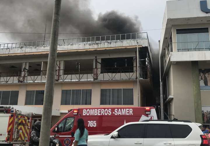  Incendio en universidad de Veraguas