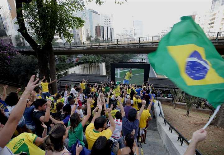 El nuevo estudio de Itaú concluyó que Brasil tiene el 36 % de las posibilidades de ser campeón. Foto EFE