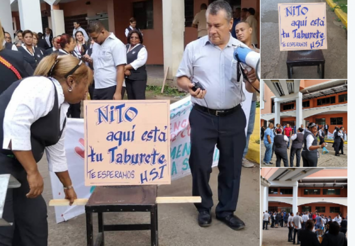 Trabajadores del HST intensifican protestas por aumento salarial 