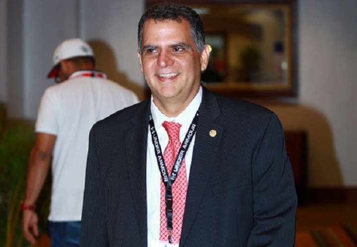 Camilo Amado, presidente del Comité Olímpico de Panamá. Foto:Anayansi Gamez