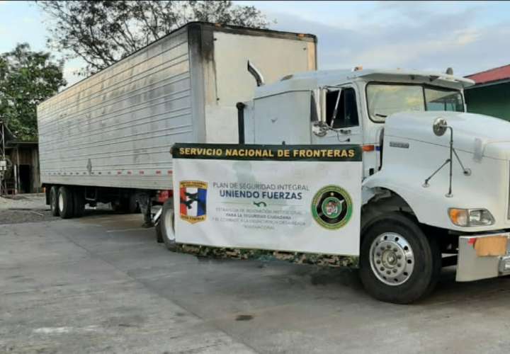 Detenido camionero por transportar droga en Chiriquí