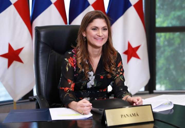 Canciller de Panamá, Erika Mouynes.