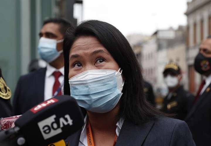 En la imagen, la candidata presidencial peruana, Keiko Fujimori. EFE