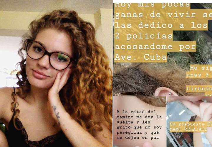 Carolina Aybar ex 'Big Brother' relató que fue acosada por dos policías