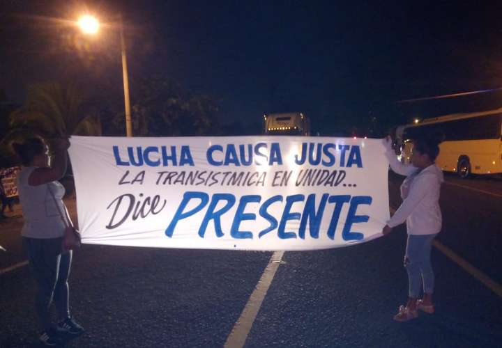 Movimiento "Causa Justa" vuelve a las calles de Colón