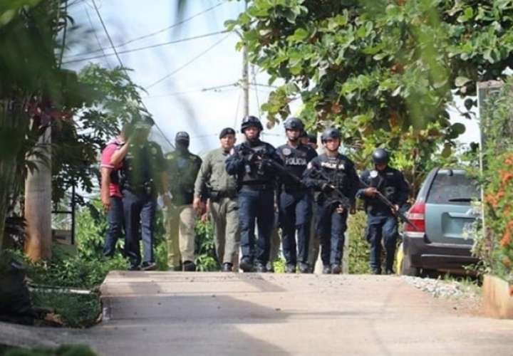 Policía está tras la "caza" de los cuatro criminales en Arraiján