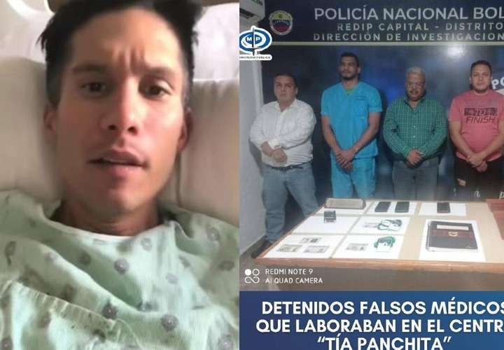 ¡Mierco! Detienen a 4 médicos falsos que cuidaban a Chyno Miranda