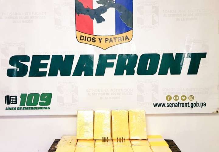 Incautan 70 paquetes de droga en Chiriquí y Guna Yala